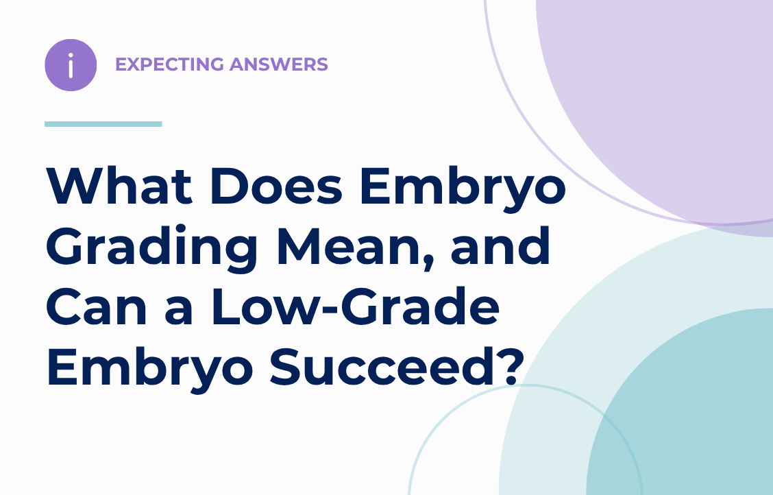 What embryo grading means and whether a low-grade embryo can succeed